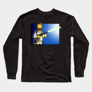 Hank Scorpio Ghostbuster Long Sleeve T-Shirt